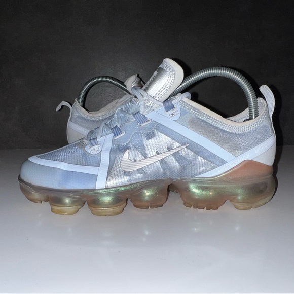 Nike Air VaporMax Indigo Fog Pure Platinum Blue AJ2617-001 Wmns 8.5 / 7Y - Picture 2 of 16